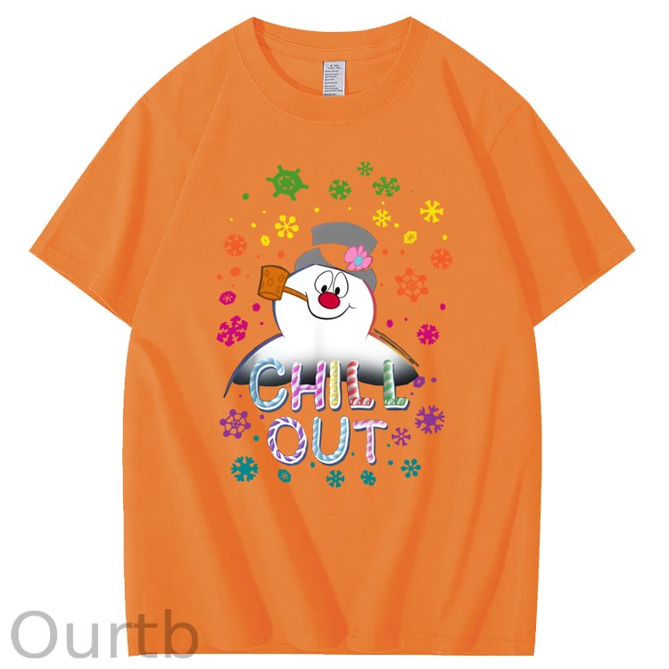 Christmas Chill  Out  Pattern  100% Cotton T-Shirt