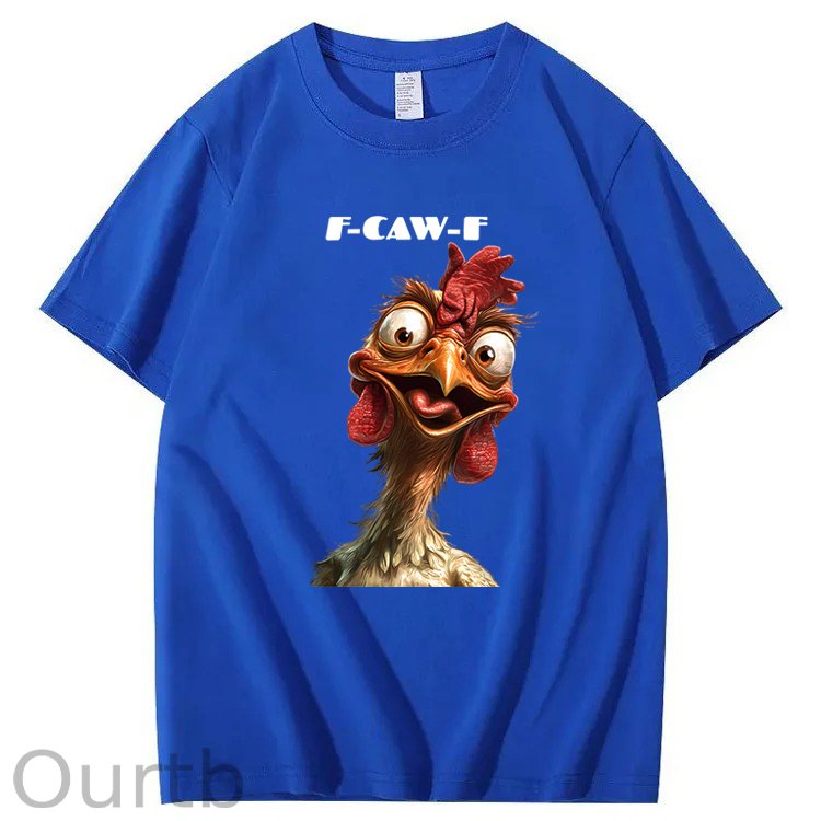 F-Caw-F Chicken 100% Cotton T-Shirt