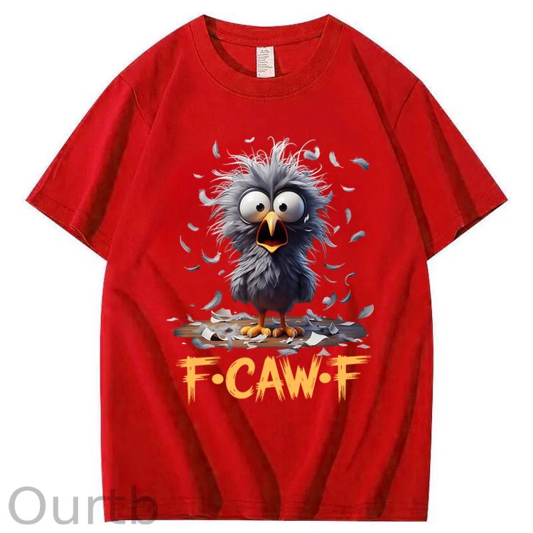 Cartoon Humor T-Shirt F caw F