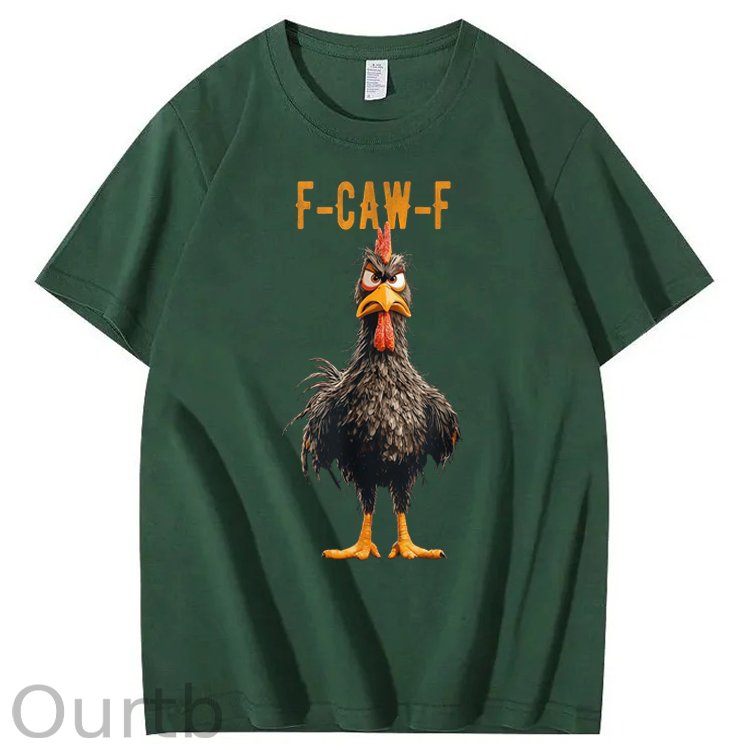 Funny F-Caw-F Chicken 100% Cotton T-Shirt