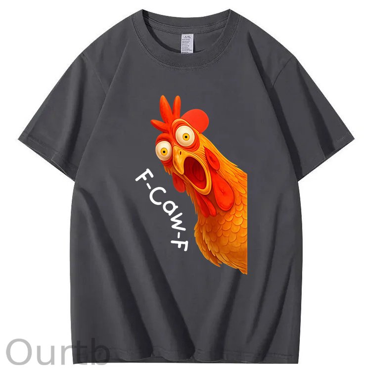 F-Caw-F Chicken 100% Cotton T-Shirt