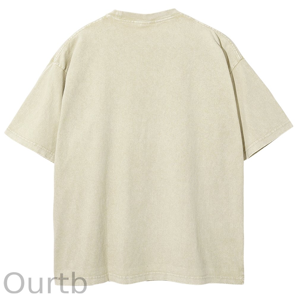 Unisex Christmas EW People Printed Washed Tee