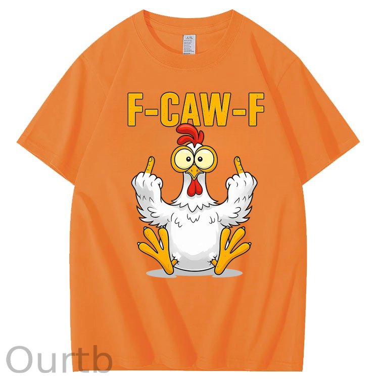 F-Caw-F Chicken 100% Cotton T-Shirt