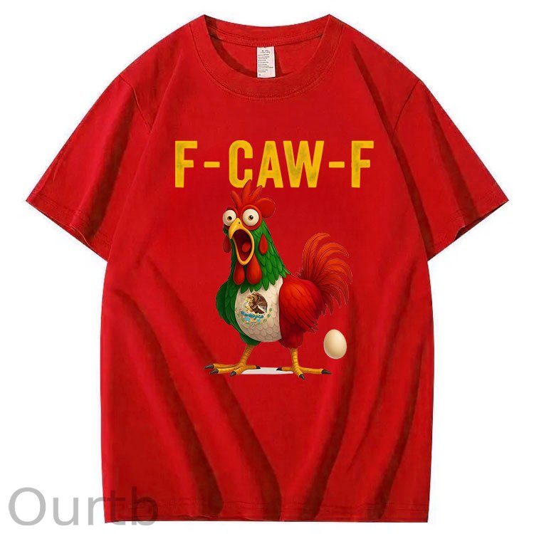 Funny F-Caw-F Chicken 100% Cotton T-Shirt