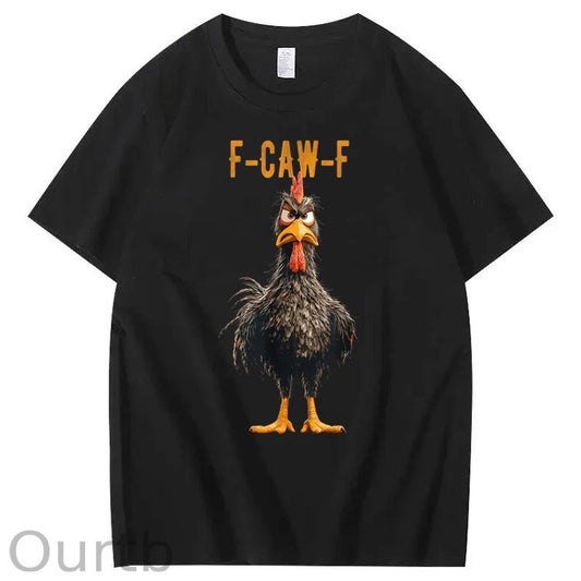Funny F-Caw-F Chicken 100% Cotton T-Shirt