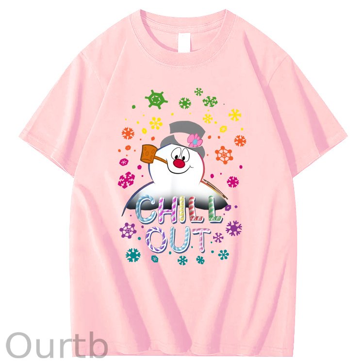 Christmas Chill  Out  Pattern  100% Cotton T-Shirt