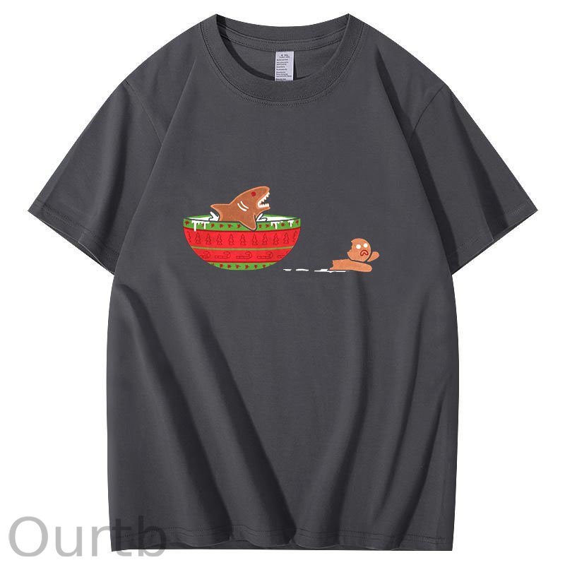 Gingerbread Jaws Christmas T-Shirt