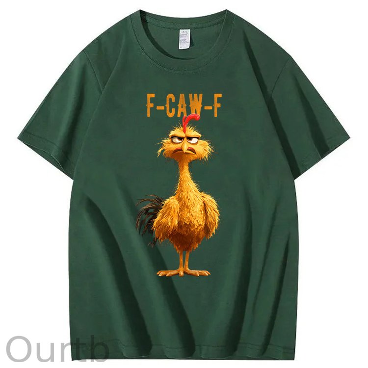 F-Caw-F Chicken 100% Cotton T-Shirt