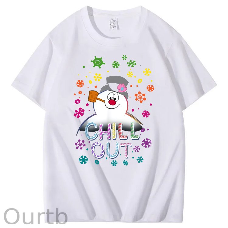 Christmas Chill  Out  Pattern  100% Cotton T-Shirt