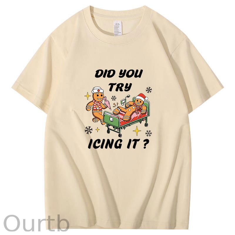Did You Try Icing It Christmas T-Shirt