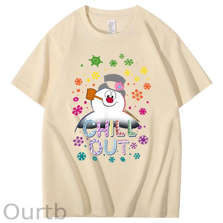 Christmas Chill  Out  Pattern  100% Cotton T-Shirt