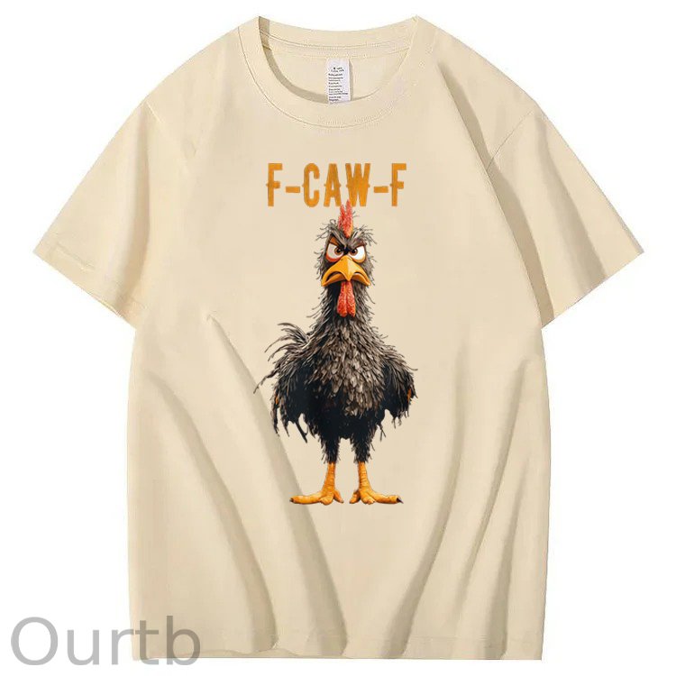 Funny F-Caw-F Chicken 100% Cotton T-Shirt