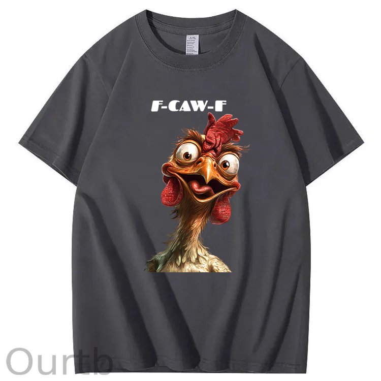 F-Caw-F Chicken 100% Cotton T-Shirt