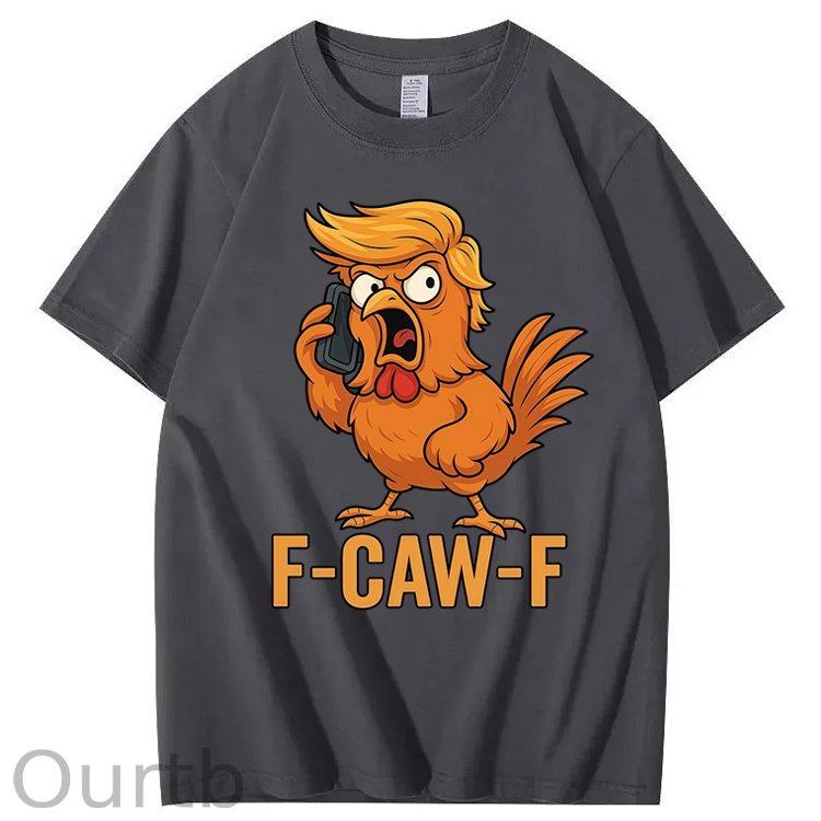 Funny F-Caw-F Chicken 100% Cotton T-Shirt