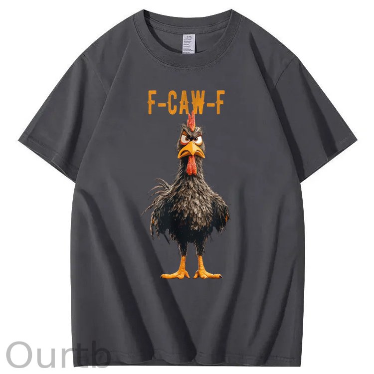 Funny F-Caw-F Chicken 100% Cotton T-Shirt