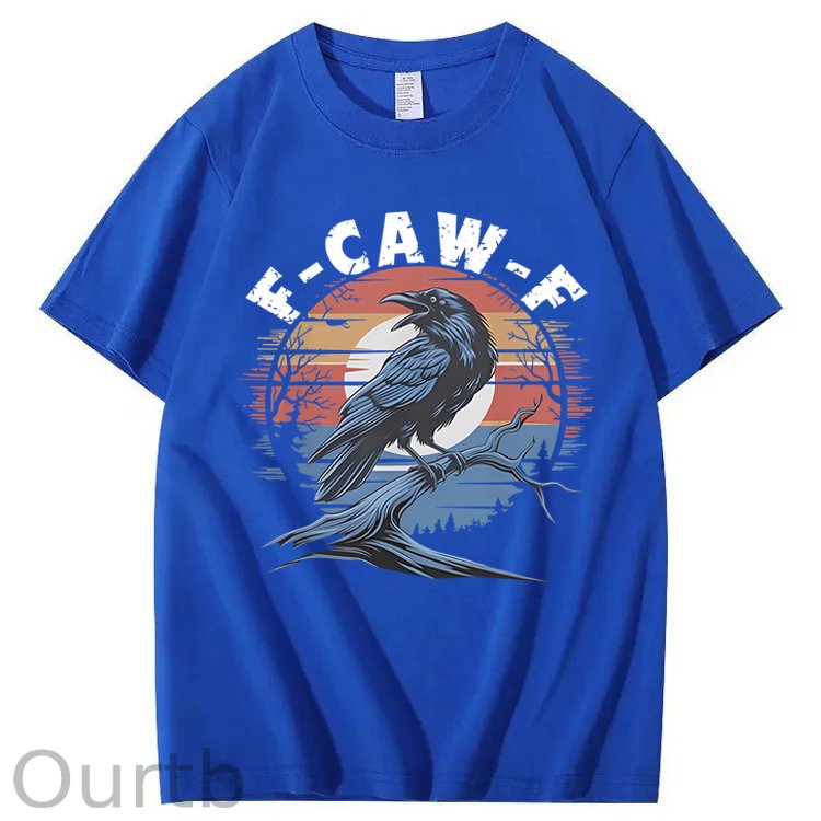 Vintage F-Caw-F Crow 100% Cotton T-Shirt