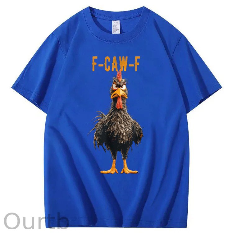 Funny F-Caw-F Chicken 100% Cotton T-Shirt