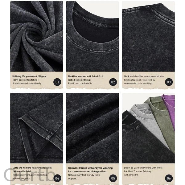 Christmas Lights Cat Washed T-Shirt