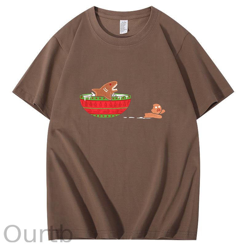 Gingerbread Jaws Christmas T-Shirt