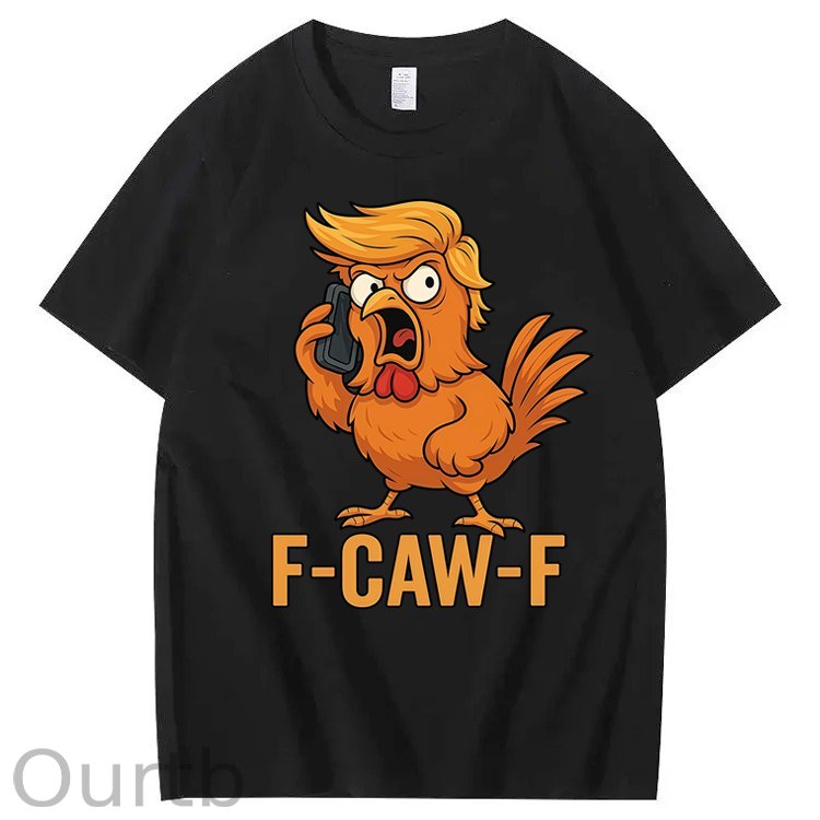 Funny F-Caw-F Chicken 100% Cotton T-Shirt