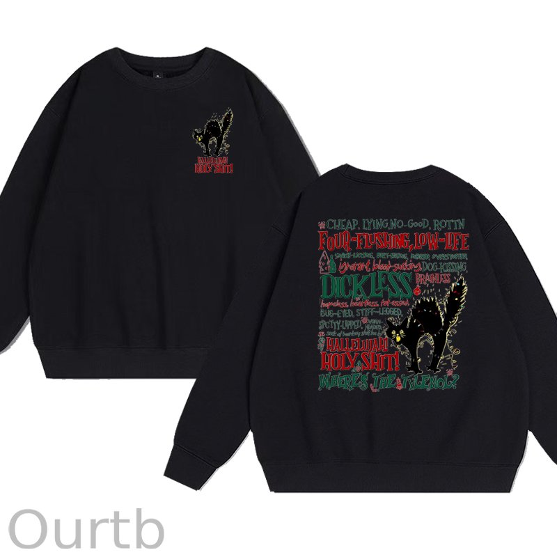 Christmas Movie 100% Cotton Fleece Sweatshirt