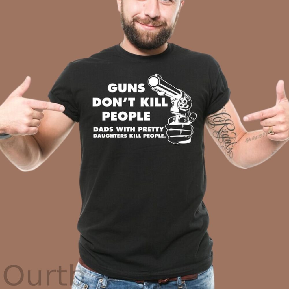 Father's Day T-shirt Gift for Father T-shirt 10 Rules For Dating My Daughter Gift For Dad Mens Funny Shirt Birthday Christmas Fathers day