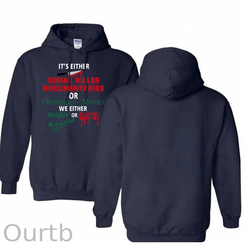 Christmas  Pattern 100% 300g Cotton Classic Hoodie