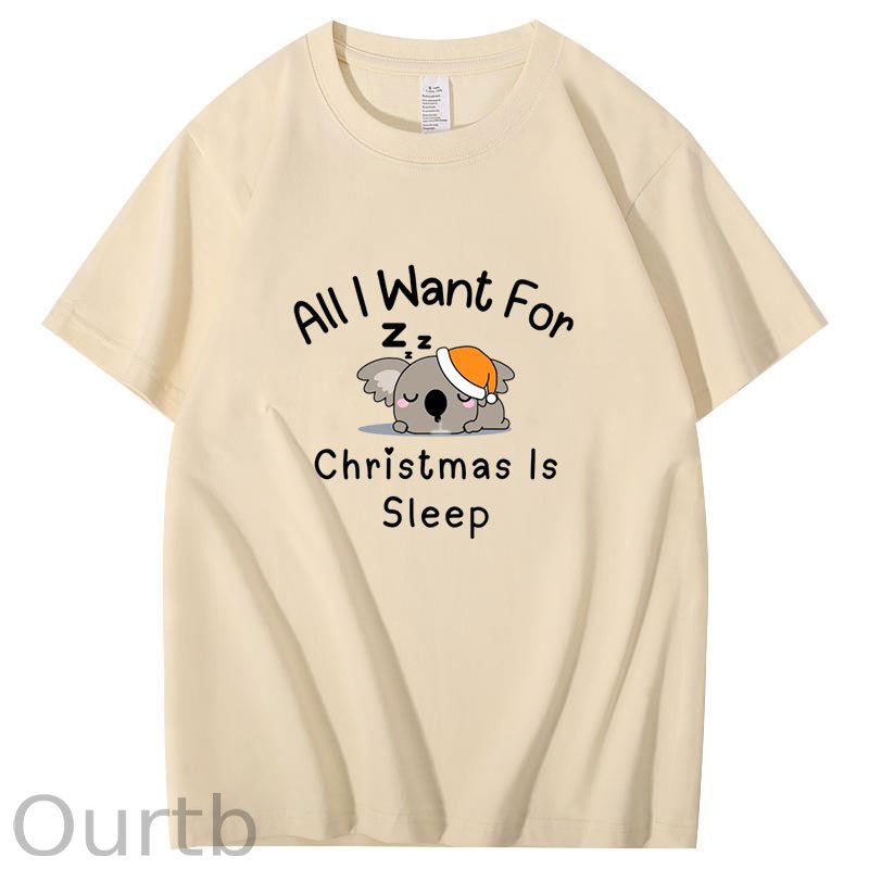 All I Want for Christmas Is Sleep T-Shirt