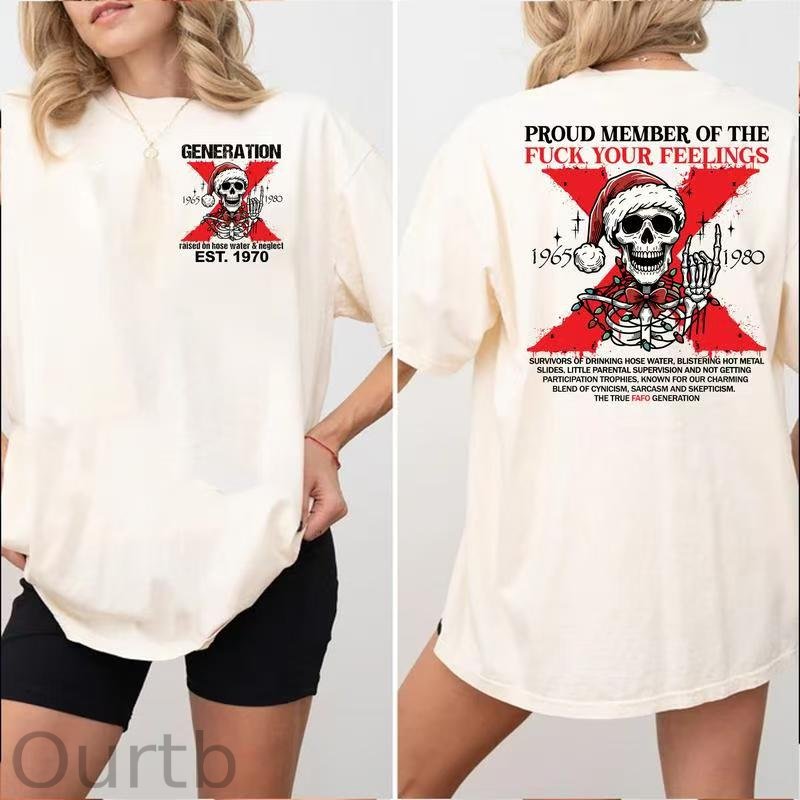 Christmas Generation X Custom Year New Version Sweatshirt Hoodie Zipperhoodie