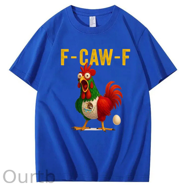 Funny F-Caw-F Chicken 100% Cotton T-Shirt