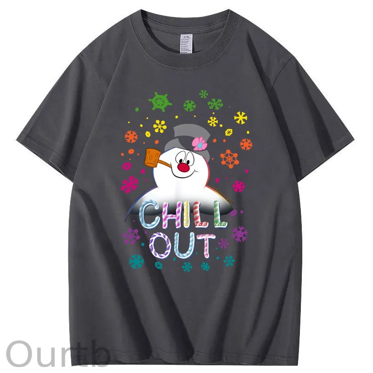 Christmas Chill  Out  Pattern  100% Cotton T-Shirt