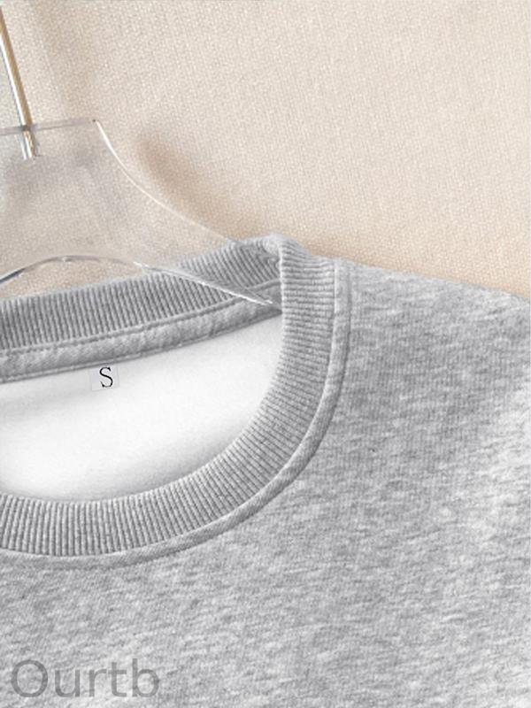 Thanksgiving Hello Pumpkin 100% Cotton Fleece Sweatshirt