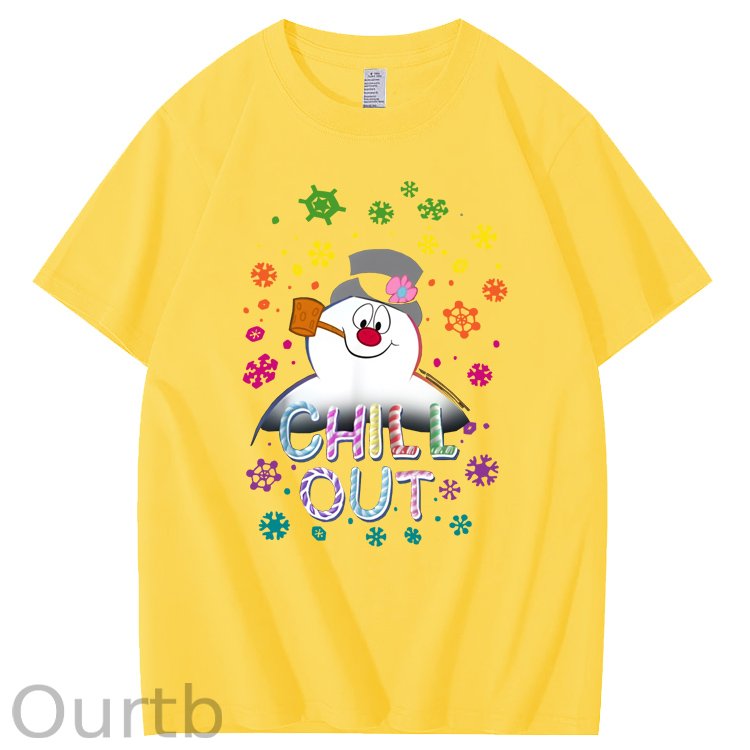 Christmas Chill  Out  Pattern  100% Cotton T-Shirt
