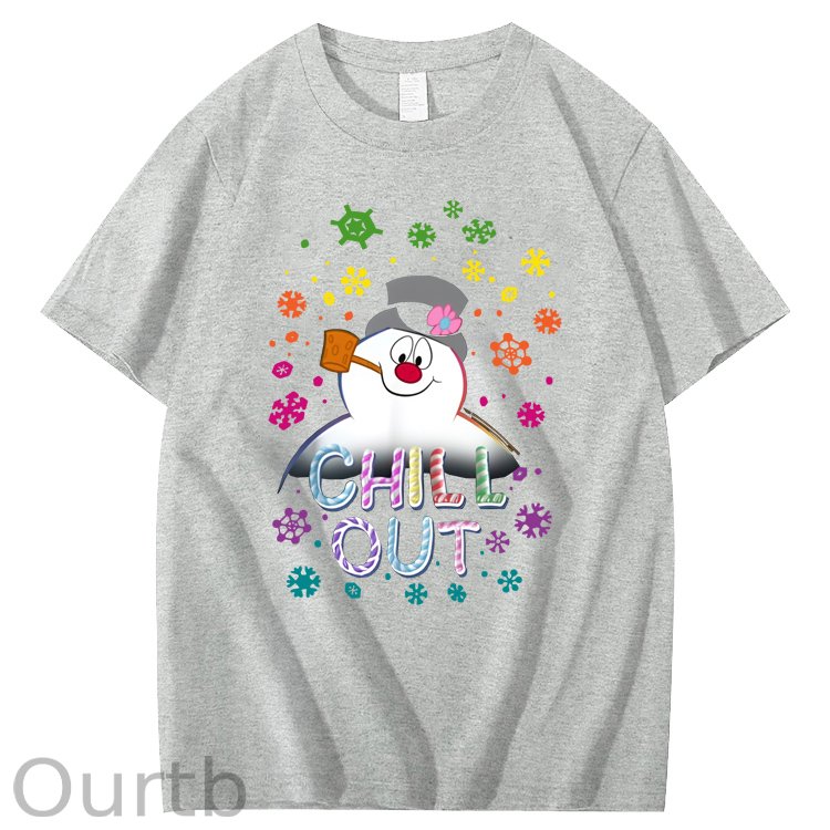 Christmas Chill  Out  Pattern  100% Cotton T-Shirt