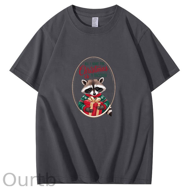 All I Want For Christmas Is Raccoon T-Shirt