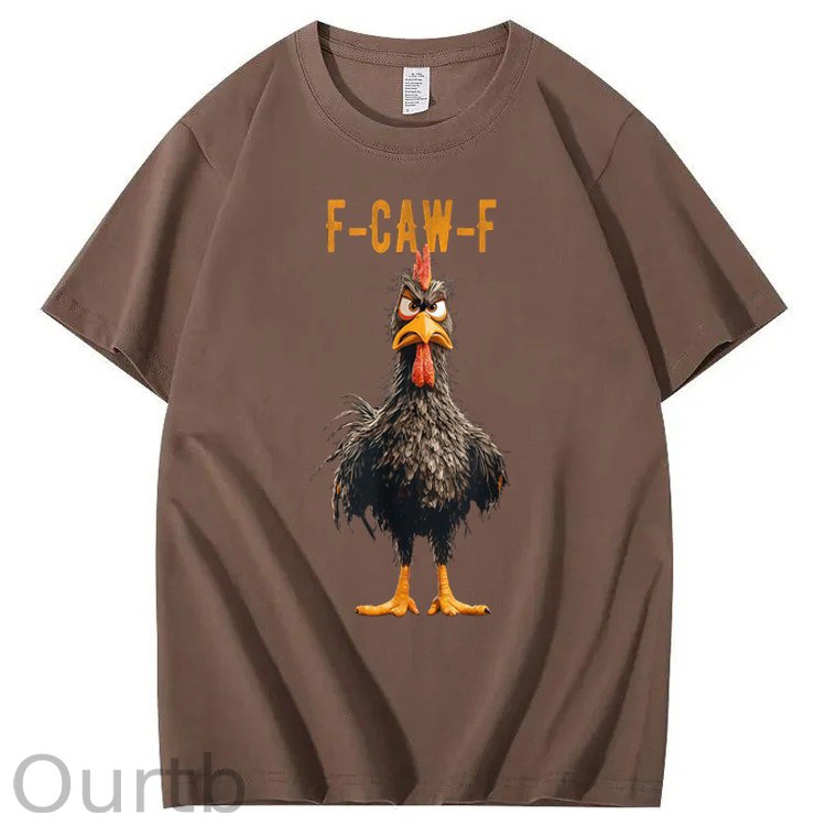 Funny F-Caw-F Chicken 100% Cotton T-Shirt