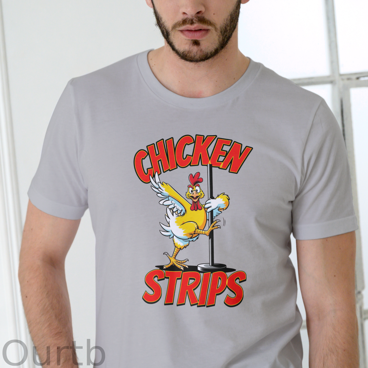 CHICKEN STRIPS T SHIRT