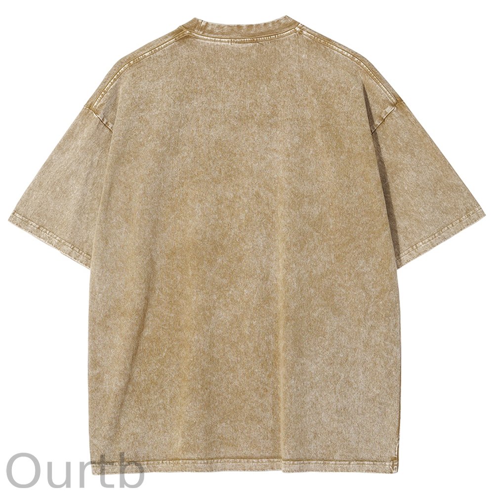 Unisex Christmas Printed Washed Tee