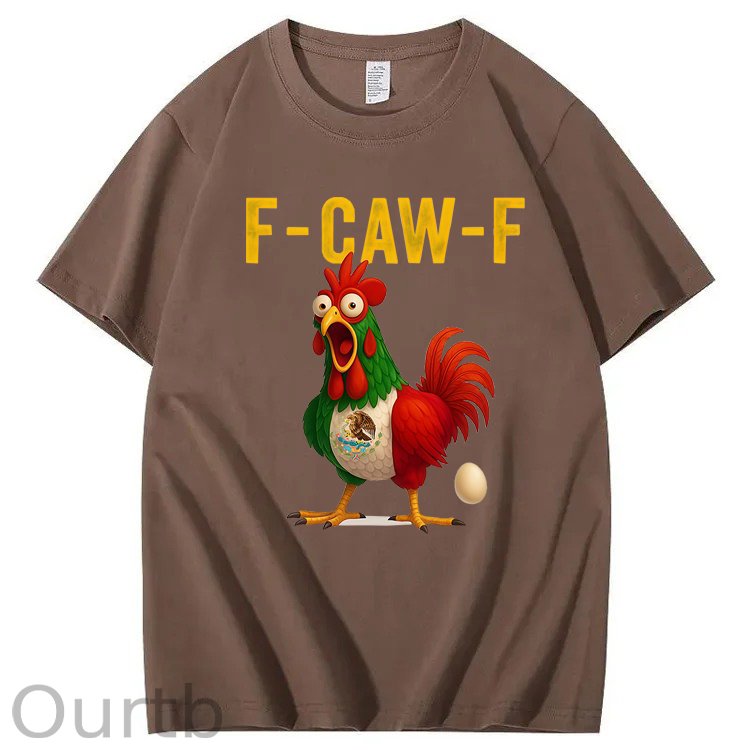 Funny F-Caw-F Chicken 100% Cotton T-Shirt