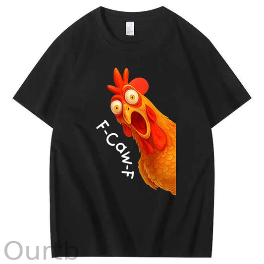 F-Caw-F Chicken 100% Cotton T-Shirt