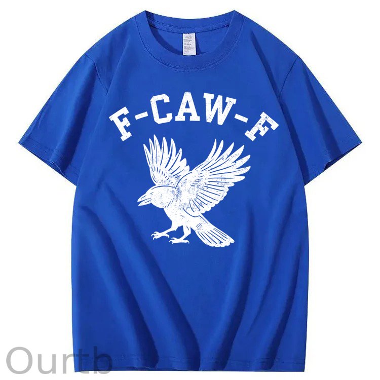 F-Caw-F Crow Raven 100% Cotton T-Shirt