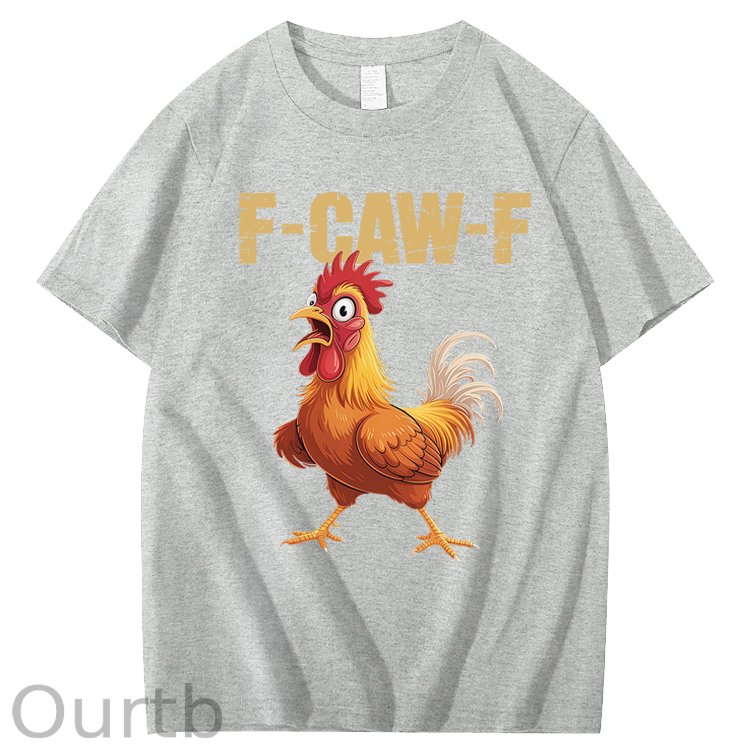 F-Caw-F Chicken 100% Cotton T-Shirt