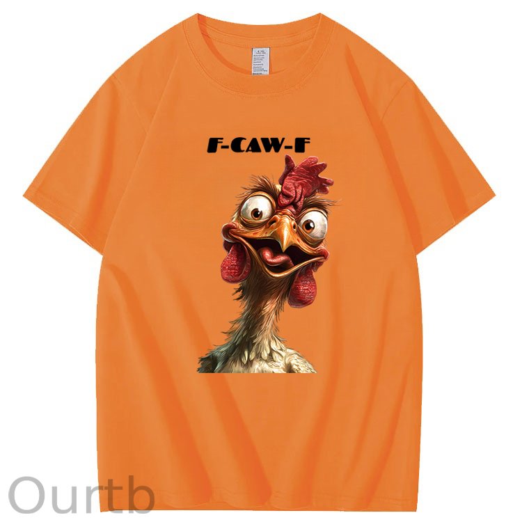 F-Caw-F Chicken 100% Cotton T-Shirt