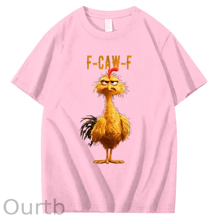 F-Caw-F Chicken 100% Cotton T-Shirt