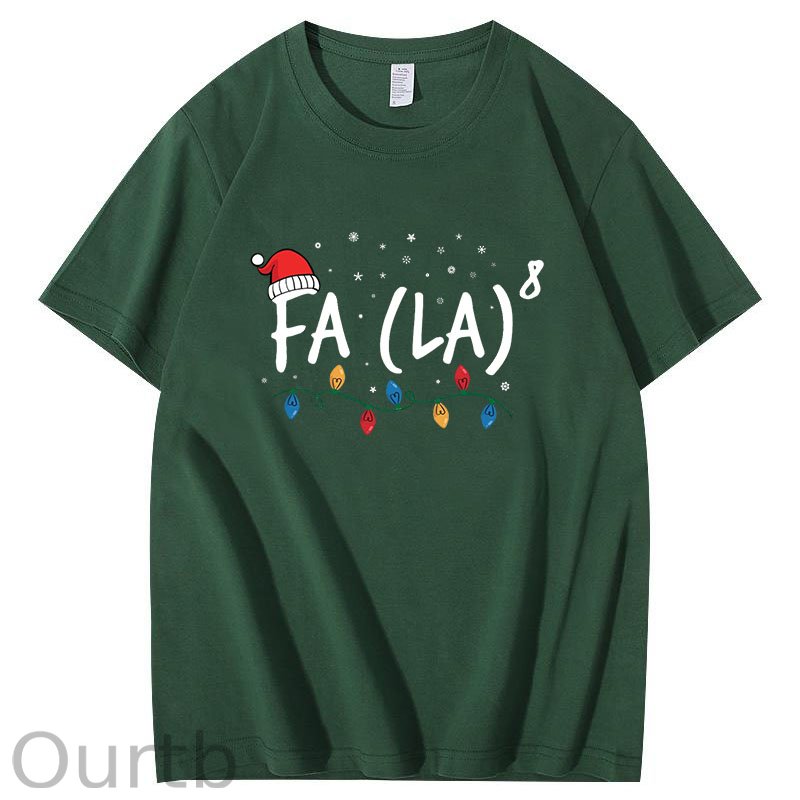 Fa La 8 Christmas Math T-Shirt