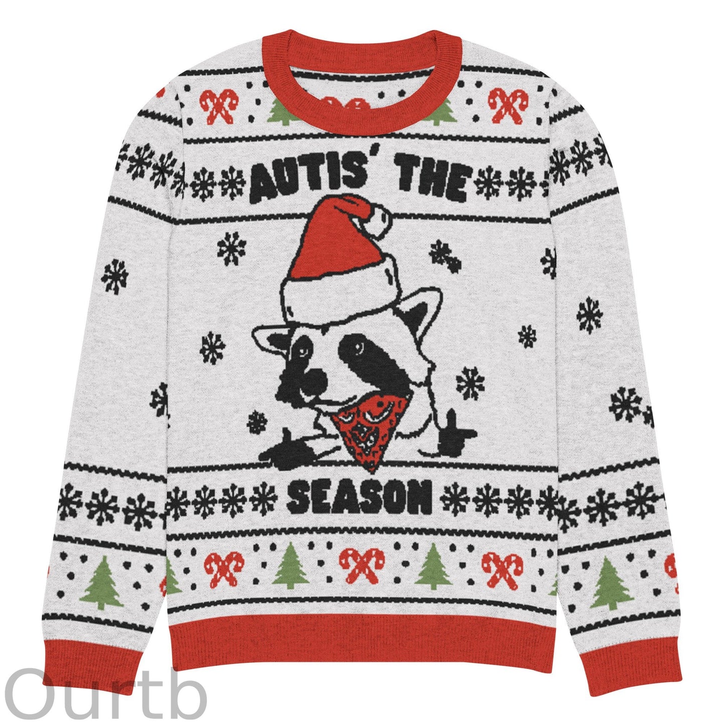 Autis' the Season Knitted Christmas sweater