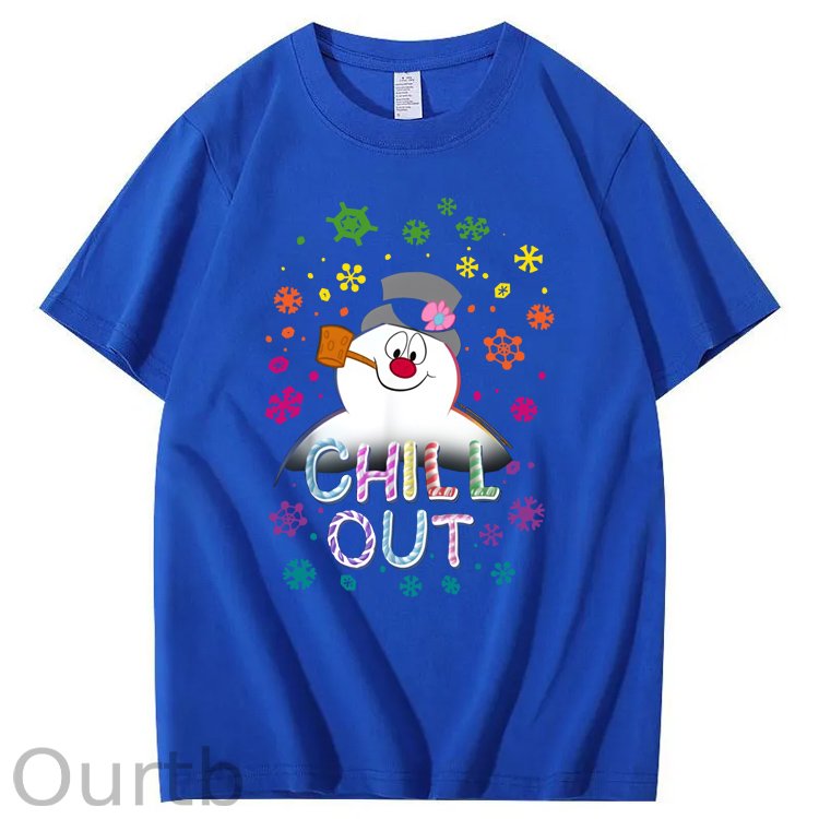 Christmas Chill  Out  Pattern  100% Cotton T-Shirt