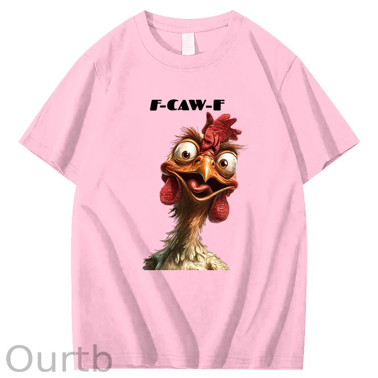 F-Caw-F Chicken 100% Cotton T-Shirt