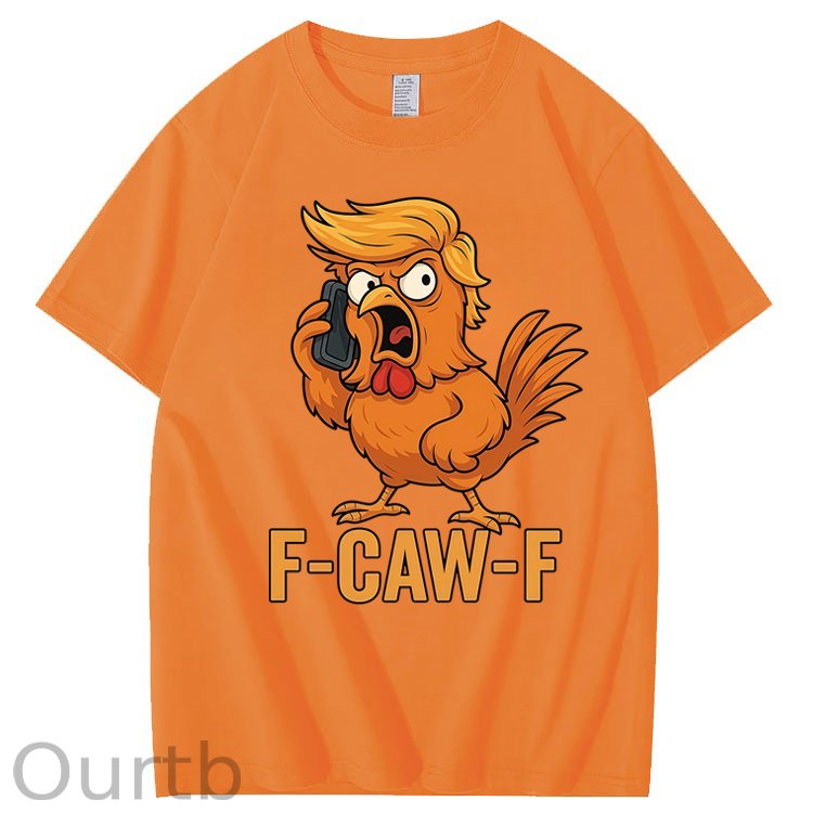 Funny F-Caw-F Chicken 100% Cotton T-Shirt