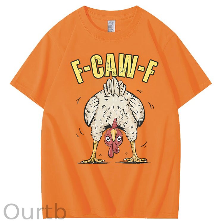 F-Caw-F Chicken 100% Cotton T-Shirt